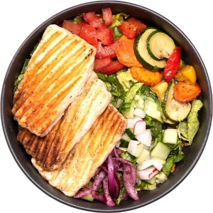 Halloumi Bowl